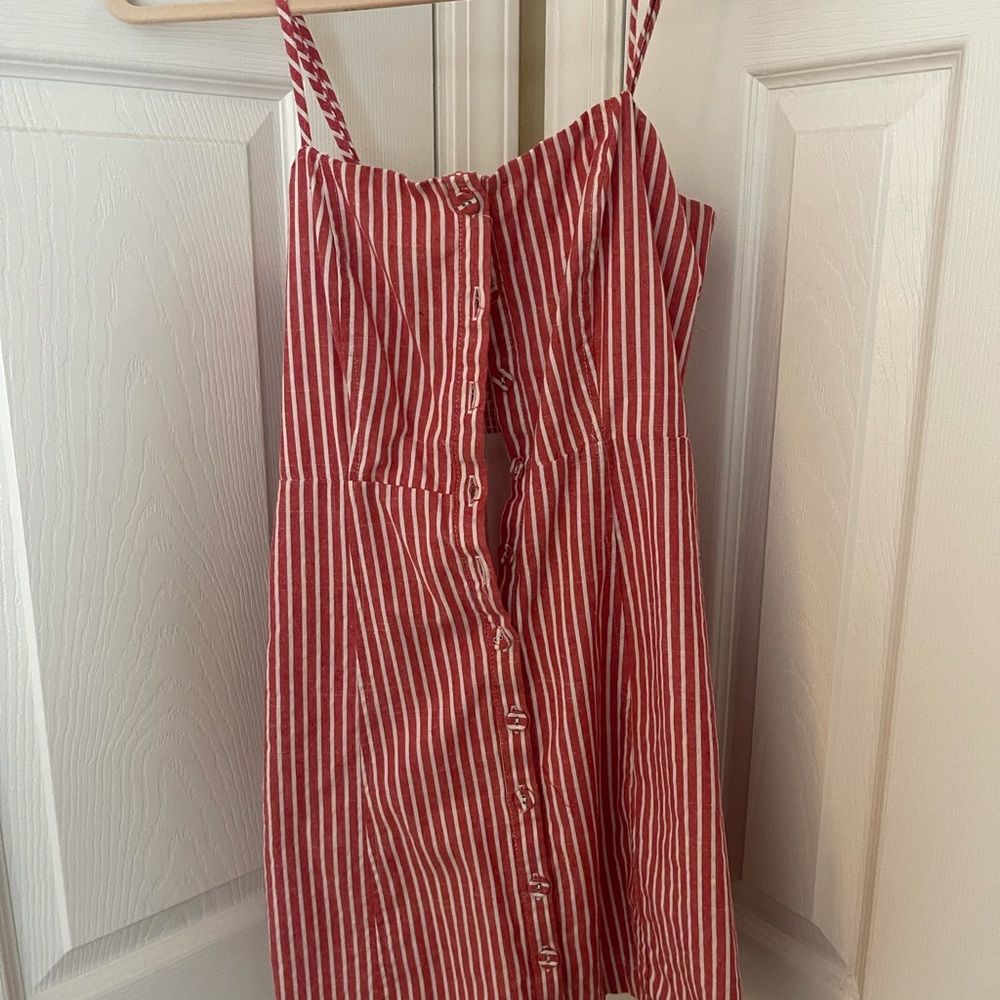 Pinstripe dress